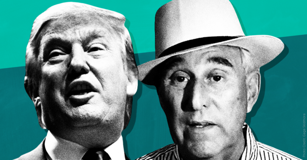 donald-trump-roger-stone-green-blue-background